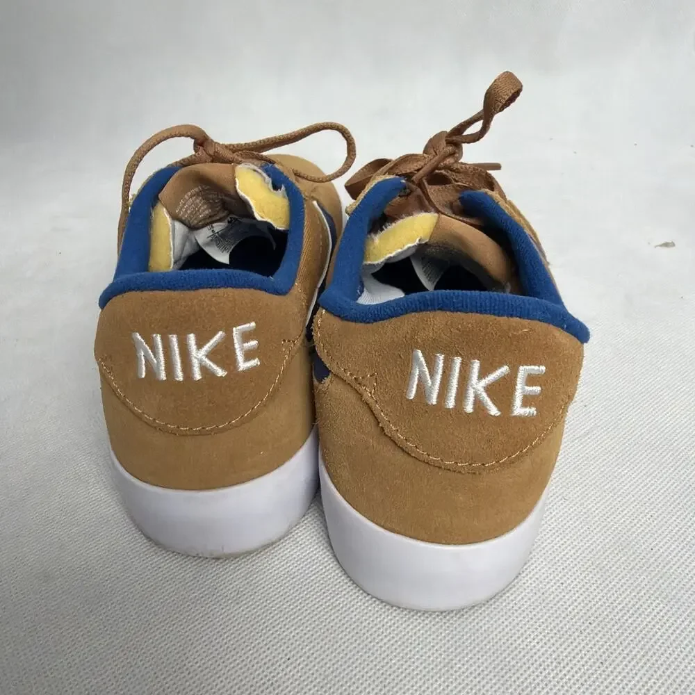 Nike SB Heritage Vulc Skate Brown Blue Sneakers CD5010-200 8m